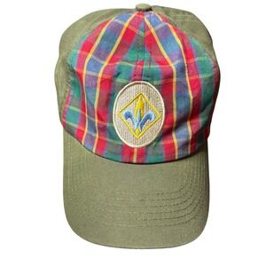 Boy Scouts of‎ America Hat Plaid Patch Adjustable Baseball Cap
